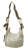 Chic White Fabric Shoulder Bag - Perfect for Any Occasion