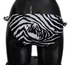 Zebra Print Bikini Bottom Elegance