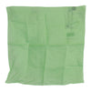 Apple Green Linen Square Foulard Head Wrap Scarf
