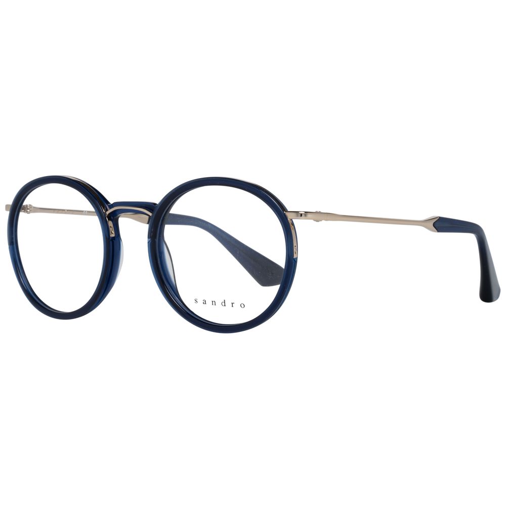 Round blue-rimmed eyeglasses from Sandro Blue Women Optical Frames collection