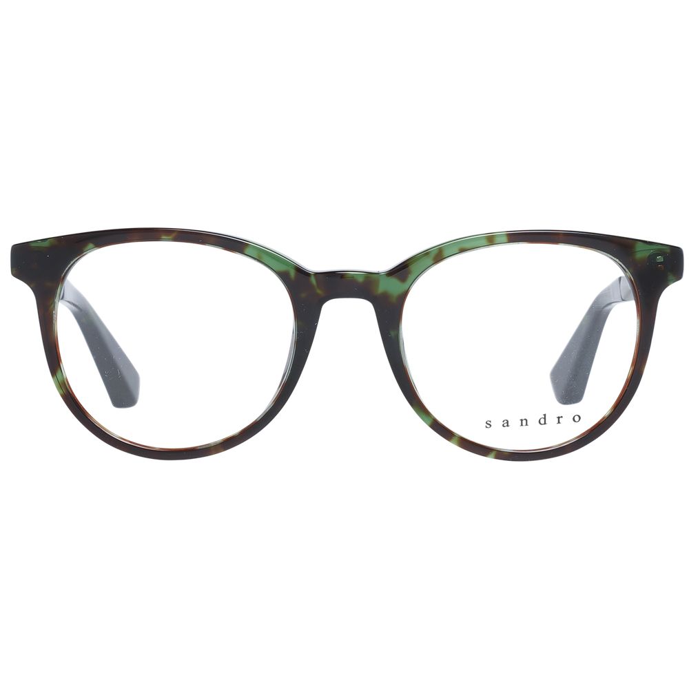 Round patterned eyeglasses from Sandro Green Women Optical Frames collection