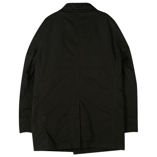 Stone Island Black Polyester Jacket - L