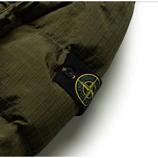 Stone Island Green Nylon Jacket - L