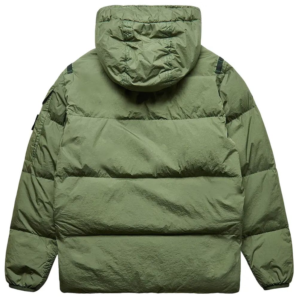 Stone Island Green Nylon Jacket - XL