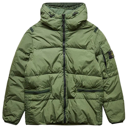 Stone Island Green Nylon Jacket - XL