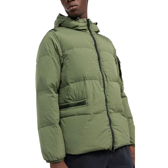 Stone Island Green Nylon Jacket - XL