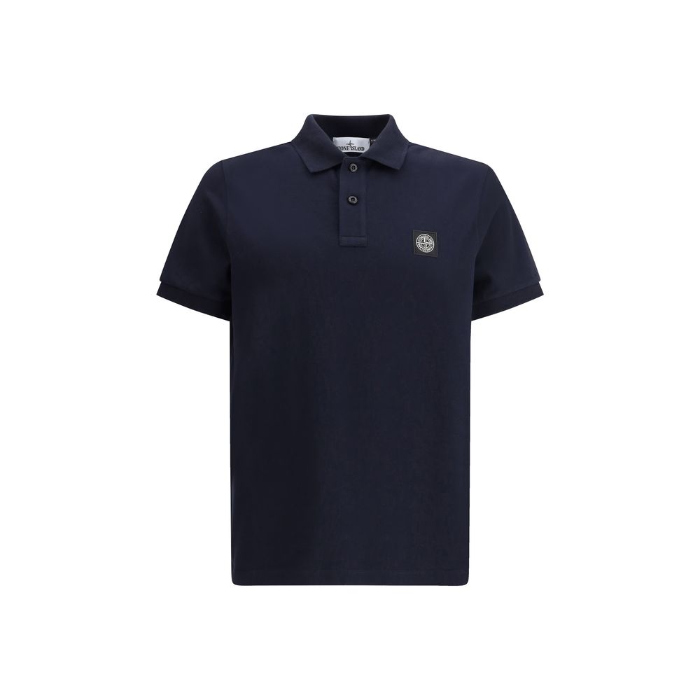 Stone Island Logoed Polo Shirt - S