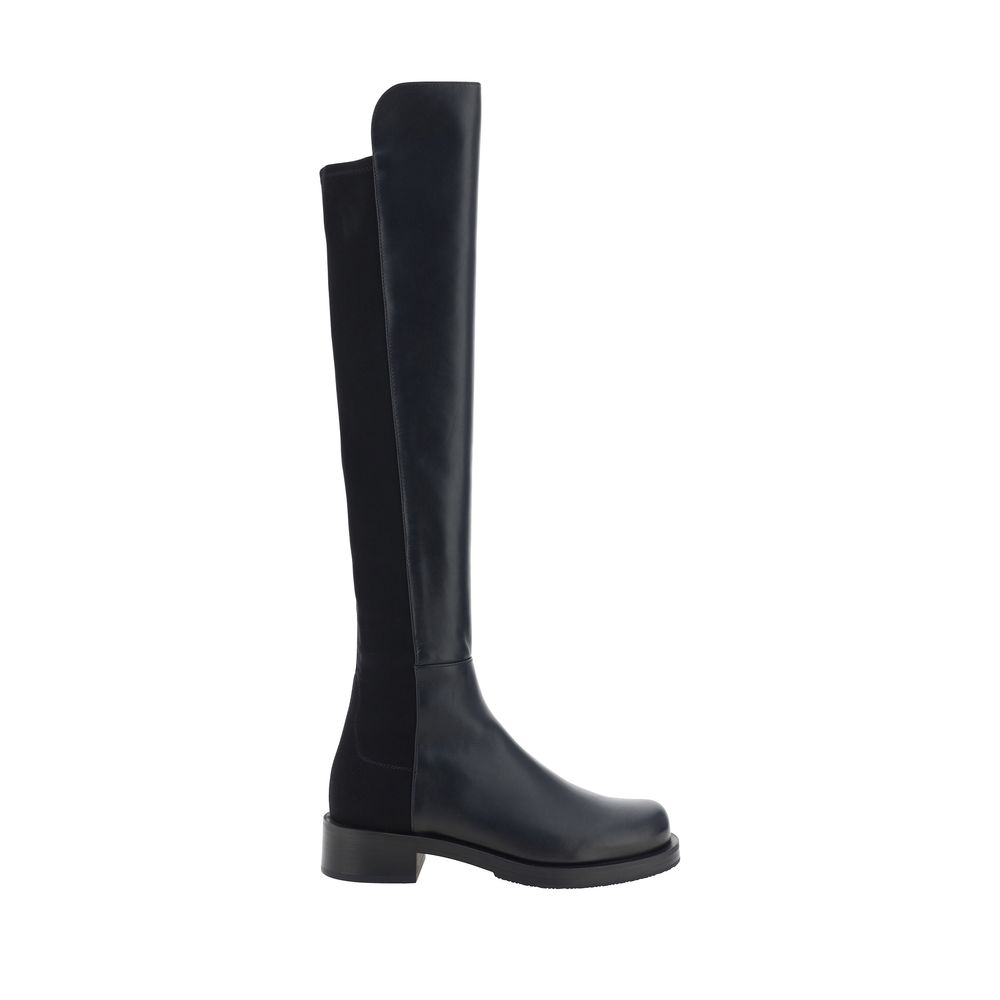 Black over-the-knee Stuart Weitzman Bold Boots for stylish and confident wear