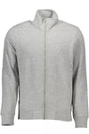 Sleek Long-Sleeved Zip Sweatshirt in Gray