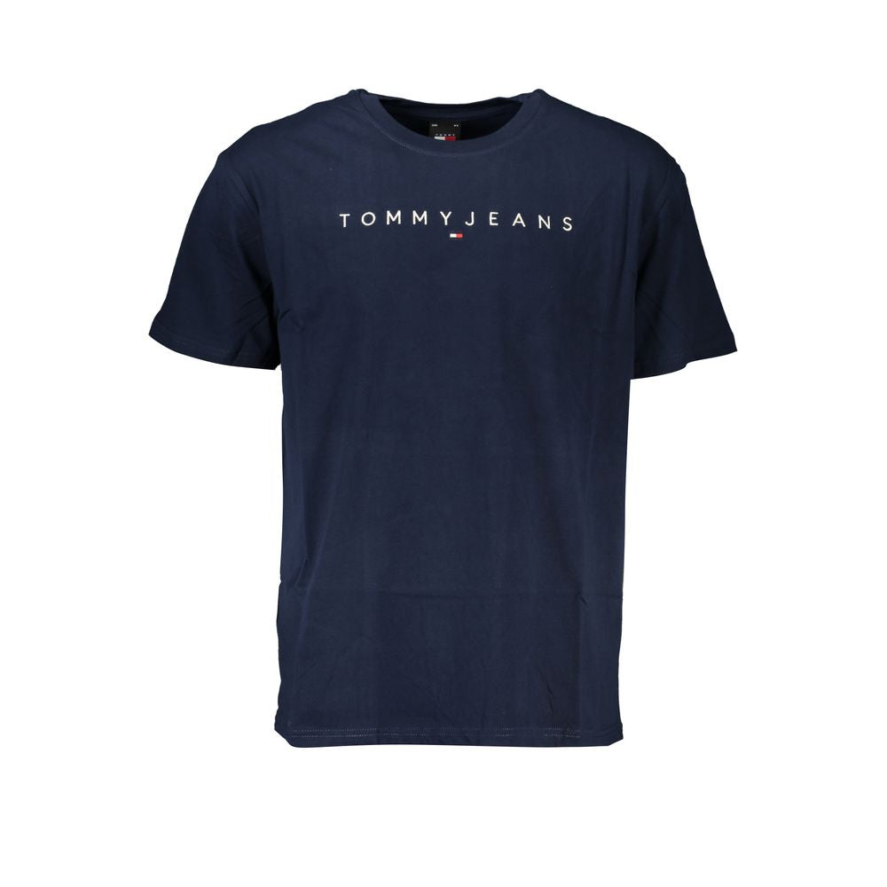 Tommy Hilfiger Blue Cotton T-Shirt - XL