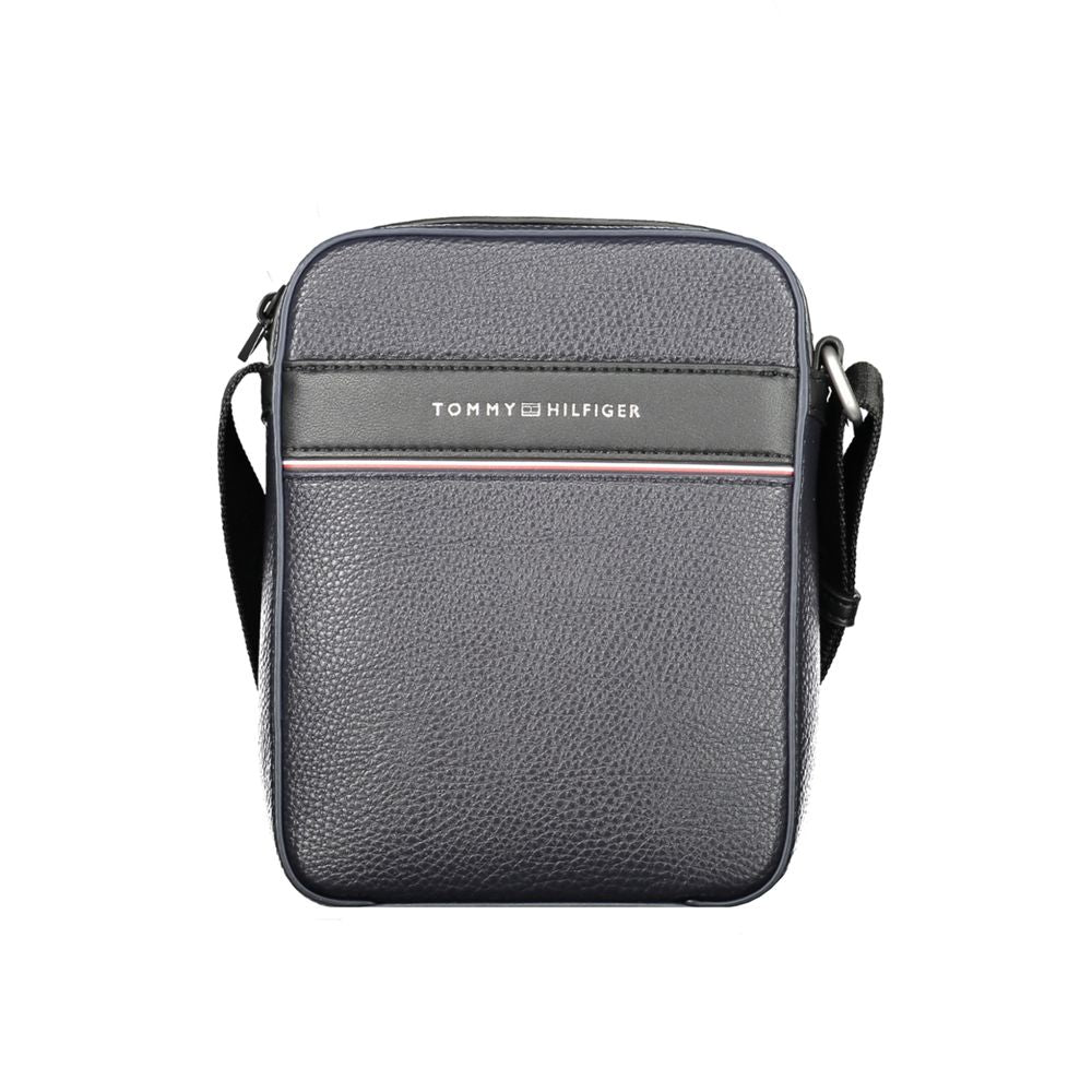 Black Tommy Hilfiger crossbody bag from the Tommy Hilfiger Blue Polyethylene Men Shoulder collection