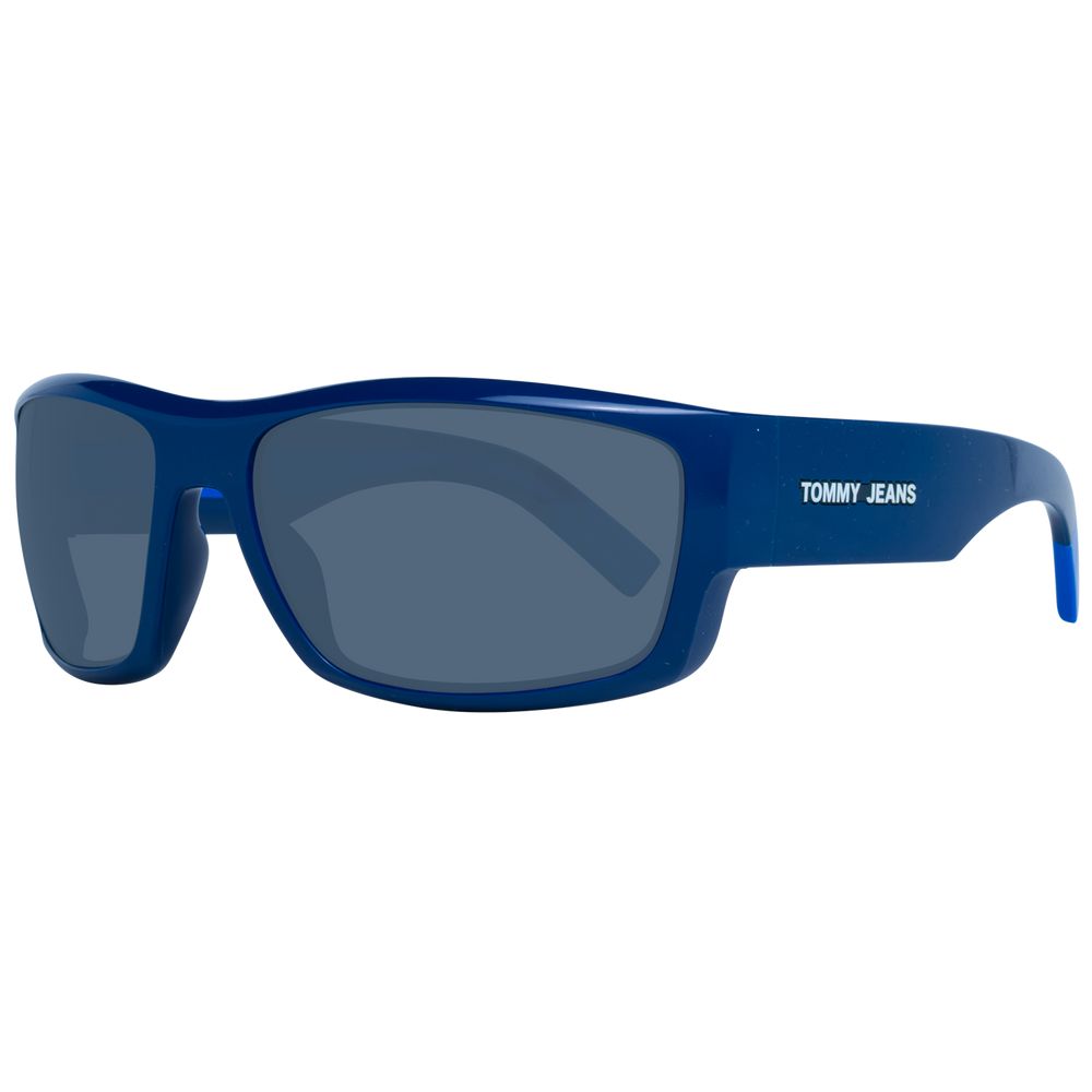 Tommy Hilfiger Blue Unisex Sunglasses displayed with stylish blue frames