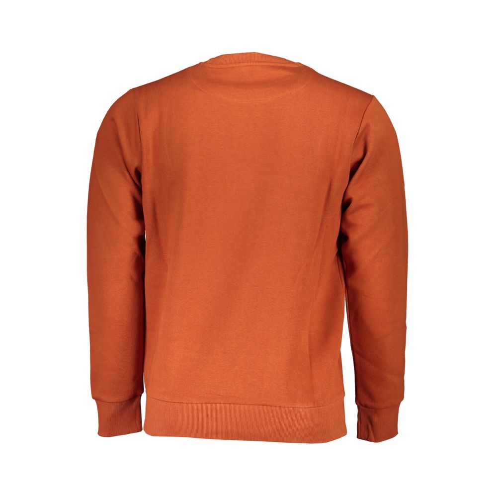 Orange Crew Neck Sweatshirt from the U.S. Grand Polo Bronze Cotton Sweater collection