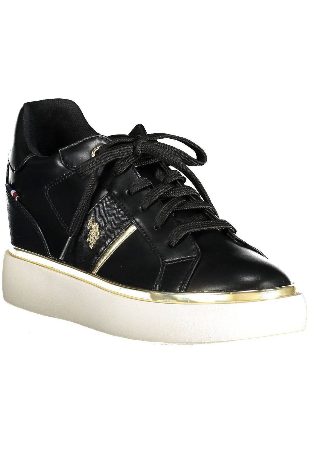 U.S. POLO ASSN. Black Polyester Women Sneaker - ACCEXO