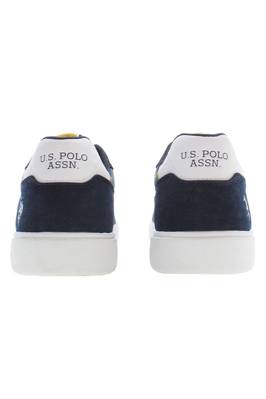 U.S. POLO ASSN. Blue Polyester Men Sneaker