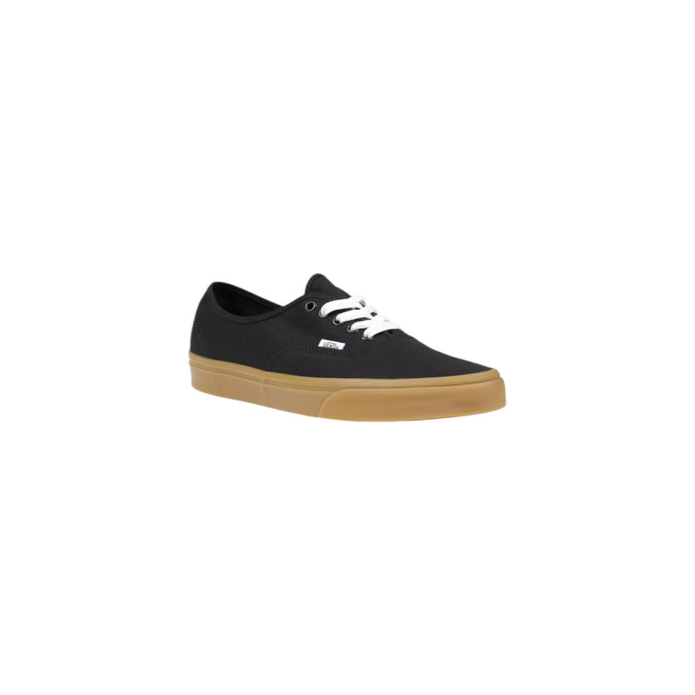 Black fabric sneaker from Vans with gum sole showcasing stylish versatility